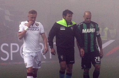 Матч чемпионата Италии отменили из-за тумана