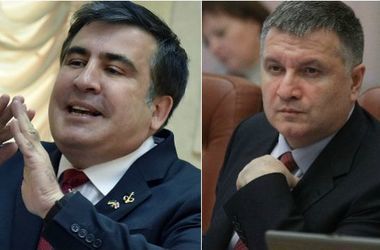 В интернете появился новый "клип" на перепалку Авакова и Саакашвили