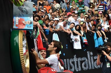 Роджер Федерер стал первым полуфиналистом Australian Open
