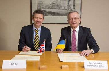 Минобороны Украины и Великобритании договорились о сотрудничестве
