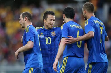 Сборная Украины обыграла Румынию в товарищеском матче