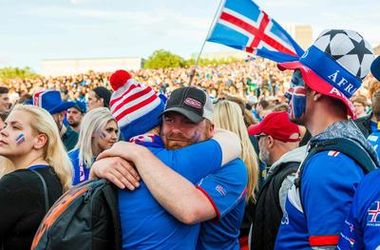 Как Исландию провожают с Евро-2016