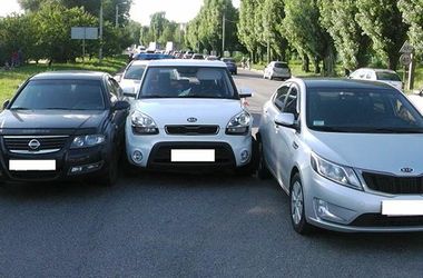 Тройное ДТП в Харькове: два пассажира