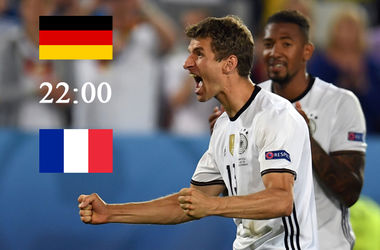 Евро-2016: онлайн матча Германия - Франция - 0:2  (фото, видео)