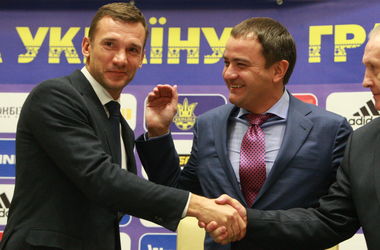 Официально: Андрей Шевченко - новый тренер сборной Украины