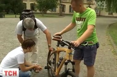 Украинская компания создает уникальные деревянные велосипеды