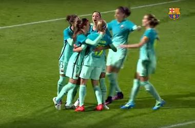 Гол футболистки женской команды "Барселоны", которому позавидует даже Месси