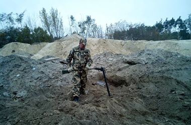 В Киеве откопали снаряды времен Второй мировой войны