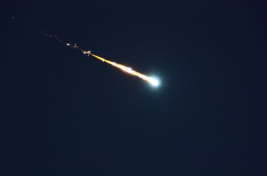 В России упал метеорит