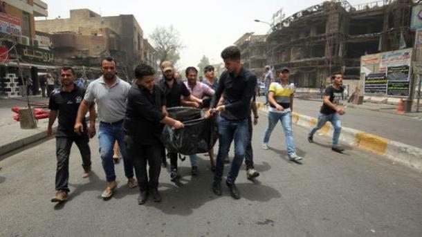 В итоге взрыва в Багдаде погибли не менее 17 человек