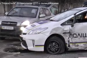 Копы попали в тройное ДТП в Николаеве: пострадали двое патрульных