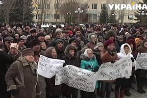 В Винницкой области люди бунтуют против закрытия больницы