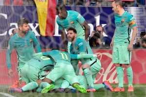 "Барселона" вырвала победу у "Атлетико" в центральном матче чемпионата Испании
