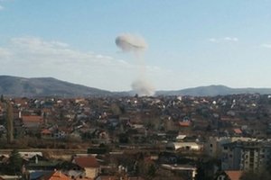 На складе с боеприпасами в Сербии произошло два взрыва