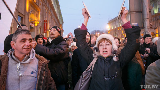 В Республики Беларусь арестовали лидеров оппозиции после «Марша нетунеядцев»
