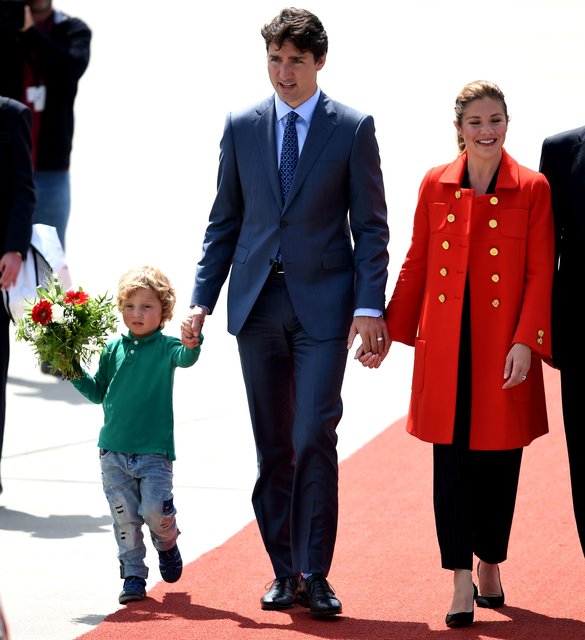 3-х летний сын премьера Канады стал звездой саммита G20