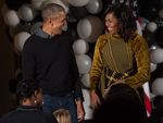 Барак и Мишель Обама отпраздновали свой последний Хеллоуин в Белом доме (фото,видео) 
