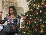 Мишель Обама показала, как украсила Белый дом к Рождеству (фото) 
