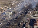 Взрывом поезда в Болгарии стерло с лица земли часть населенного пункта (фото) 