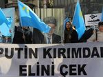 В Стамбуле прошел митинг против российской оккупации Крыма (фото) 