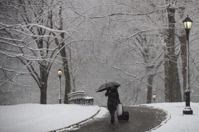 В США из-за снежного шторма отменено около 6 тыс. рейсов