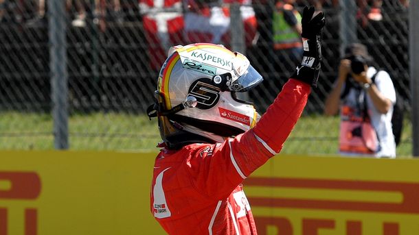 Себастьян Феттель выиграл квалификацию Гран-при Венгрии. Фото AFP