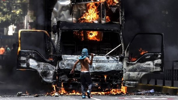 Каракас. Ожидается, что заседания Конституционной ассамблеи будут сопровождаться беспорядками. Фото: АFP
