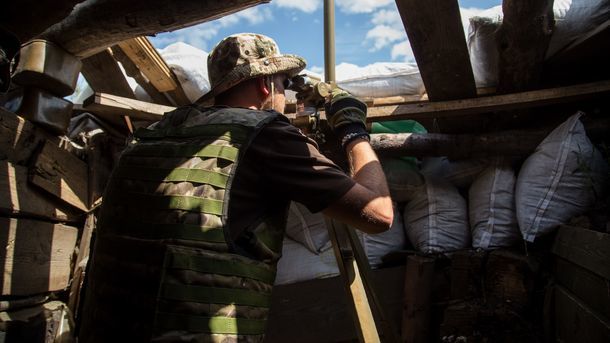 Противостояние на Донбассе продолжается. Фото: AFP