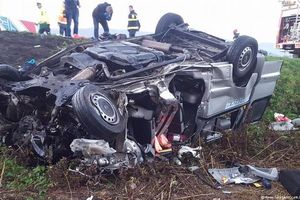 В Словакии водитель уснул за рулем и убил восемь человек