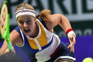Елена Остапенко выиграла первый матч на Итоговом чемпионате WTA