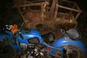 Мотоциклист пытался похитить 200 килограммов металла из зоны ЧАЭС
