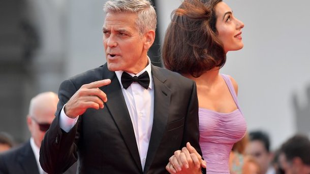 Джордж и Амаль Клуни. Фото: AFP