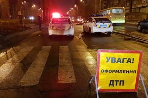 В Киеве водитель насмерть сбил женщину на переходе