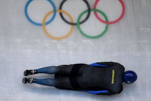 Первый представитель Украины в скелетоне на Олимпиаде провел тренировку в Пхенчхане