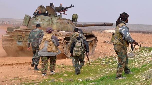 Бой в Сирии. Фото: AFP