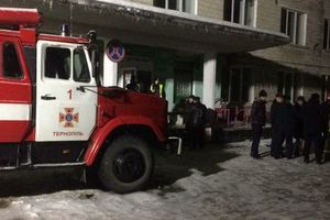 В Тернополе горела детская больница