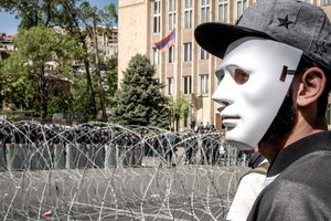 Оппозиция Армении собирается на новую акцию протеста в центре Еревана