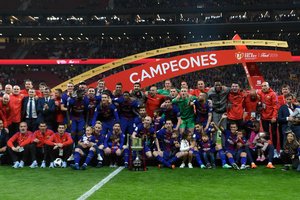 Новые рекорды "Барселоны" и Месси после победы в Кубке Испании