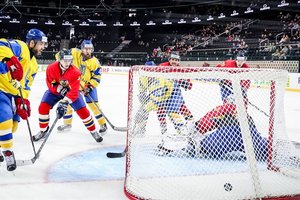 ЧМ по хоккею: обзор матча Украина - Румыния - 3:0
