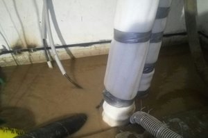 В Херсоне из-за дождя затопило роддом