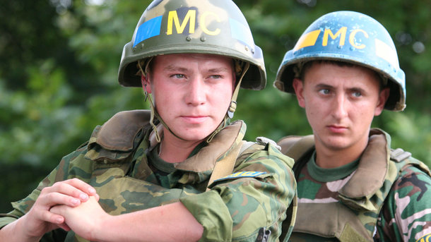 Российские &quot;миротворцы&quot;. Фото: peacekeeper.ru