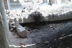 В одном из жилых домов Житомира обвалился потолок