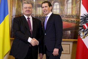 К Порошенко едет канцлер Австрии