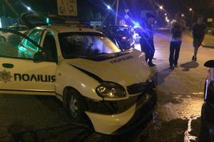 В Ровно полицейские попали в ДТП: есть пострадавшие