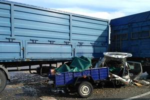 В Полтавской области столкнулись грузовик и легковушка: два человека погибли