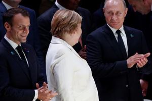 В Кремле объяснили, почему Путин не был на встрече с Порошенко, Меркель и Макроном