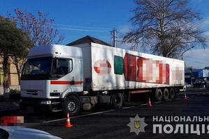 В Запорожской области грузовик насмерть сбил женщину-нарушителя