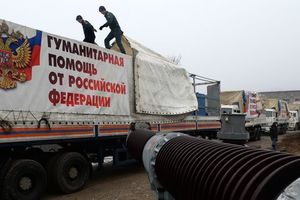 Россия пригнала на оккупированный Донбасс очередной "гумконвой"