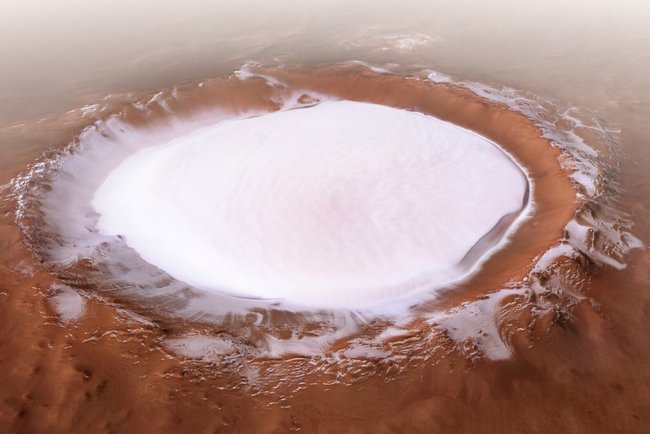 Снимок получен космическим аппаратом Mars Express. Фото: ESA