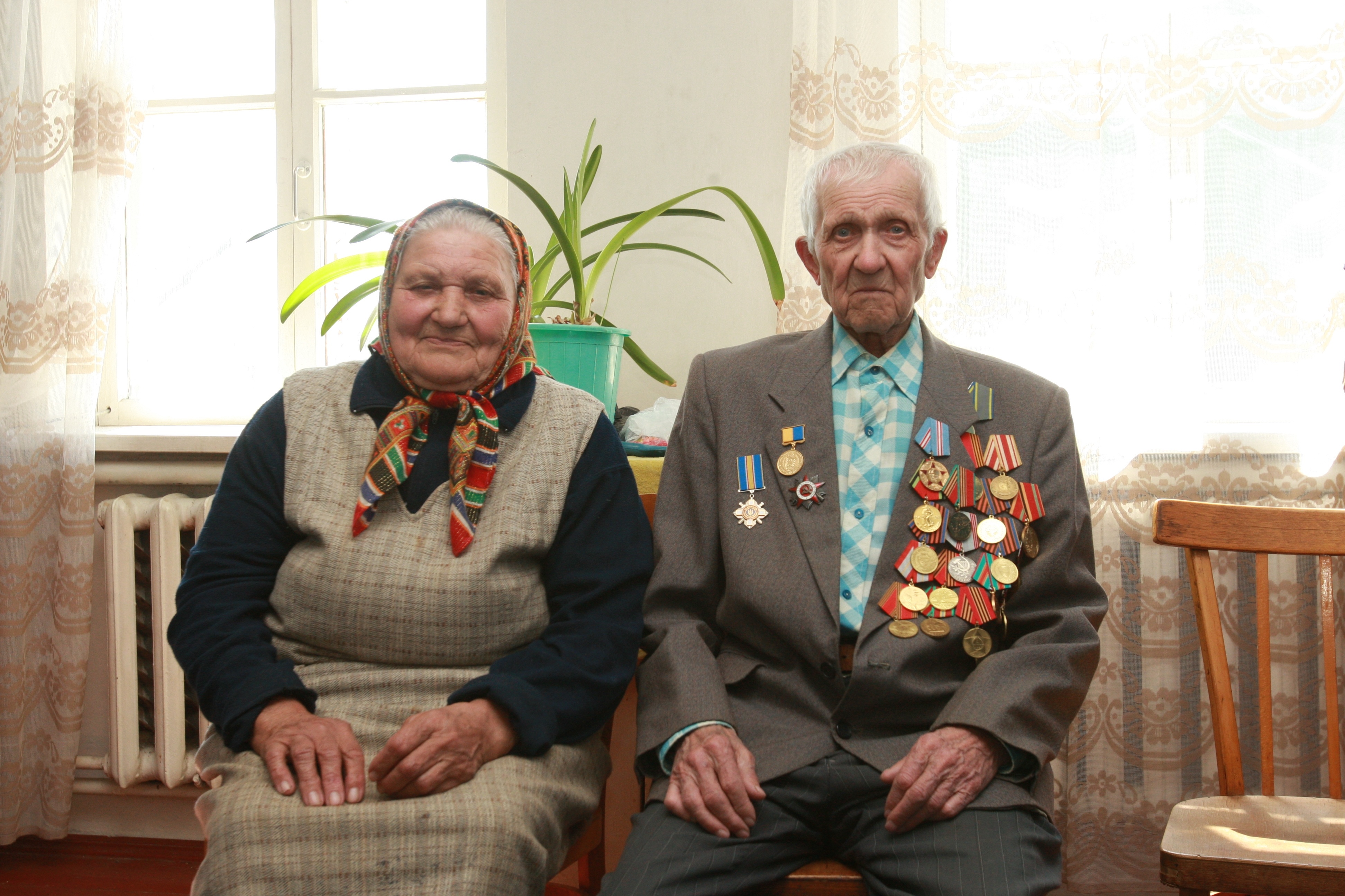Муж и жена. Ольга и Иван больше 60 лет прожили вместе.